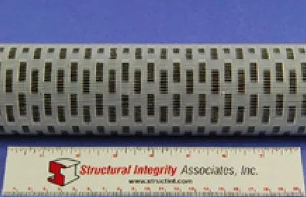 FIGURE 1. The filter shown in the as-received condition. 