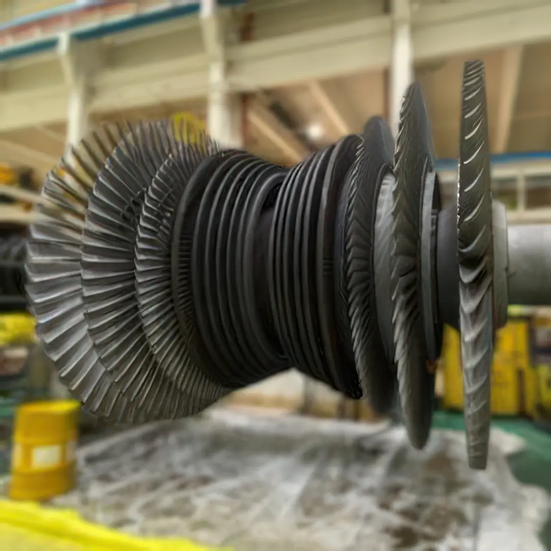 Picture of Siemens 13.9m<sup>2</sup> Disk Bore Keyway Nondestructive Examination Re-development